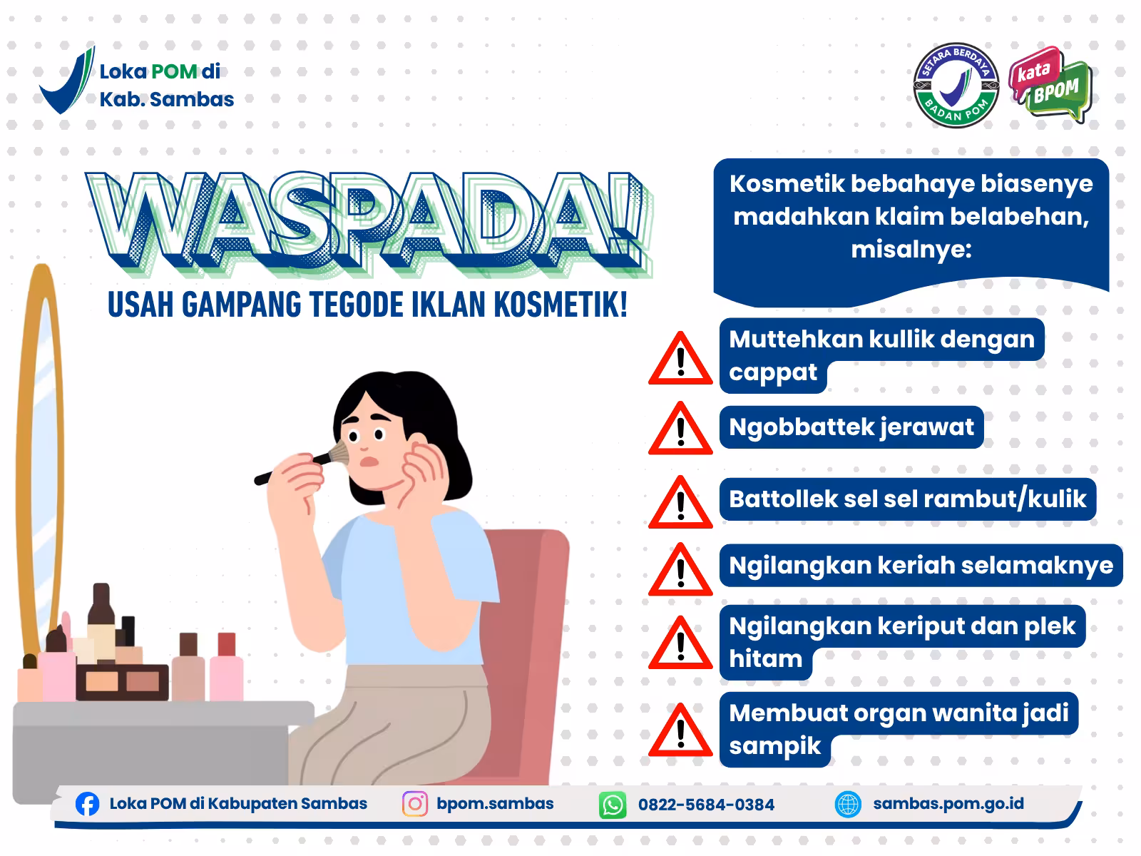 Materi iklan sementara